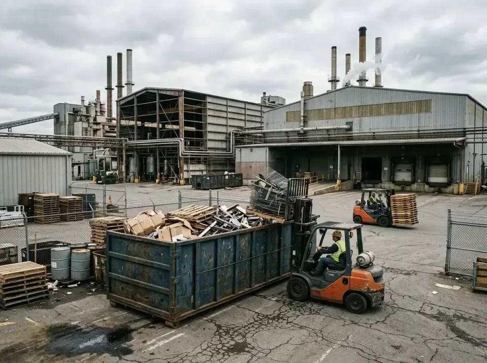 industrial-factory-scrap-conta-003 — frequently asked questions, Cheap Roll-off Dumpster Rentals in Blissfield, MI
